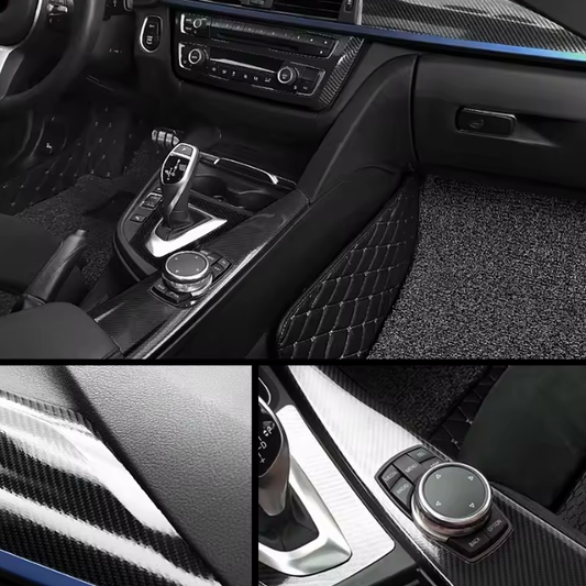 Covering Vinyl Carbone Brillant